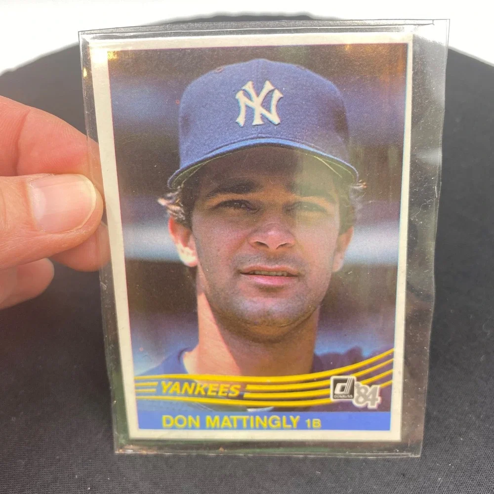 Donruss 1984 Don Mattingly Rookie Card 248 NY Yankees 1B Vintage Baseball